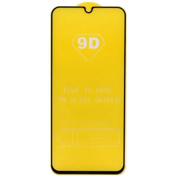 Защитное стекло совместим с Xiaomi Poco C65 2,5D с рамкой черное /тех.пак/