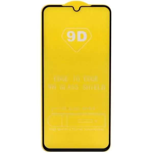 Защитное стекло совместим с Samsung Galaxy A25/ A24 SM-A245F 2,5D с рамкой черное /тех.пак/