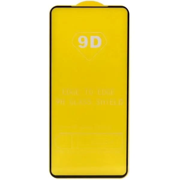 Защитное стекло совместим с Xiaomi 12 lite 2,5D с рамкой черное /тех.пак/