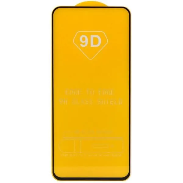 Защитное стекло совместим с Infinix Smart 8 Pro 2,5D с рамкой черное /тех.пак/
