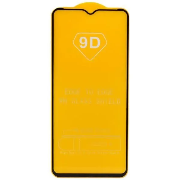 Защитное стекло совместим с Infinix Smart 7 Plus/Hot 30i/20i/Tecno Spark Go 2023/ 2,5D с рамкой черное /тех.пак/