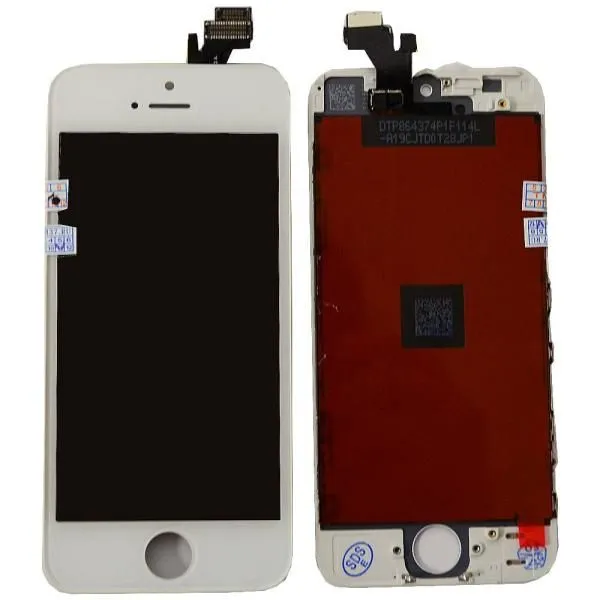 Дисплей совместим с iPhone 5 + тачскрин + рамка белый (матрица orig)