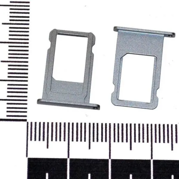 Держатель сим совместим с iPhone 6S серый