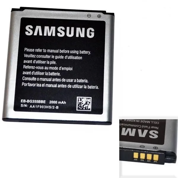 Аккумулятор EB-BG355BBE, совместим с Samsung (SM-G355H/Galaxy Core 2) High Quality/MT