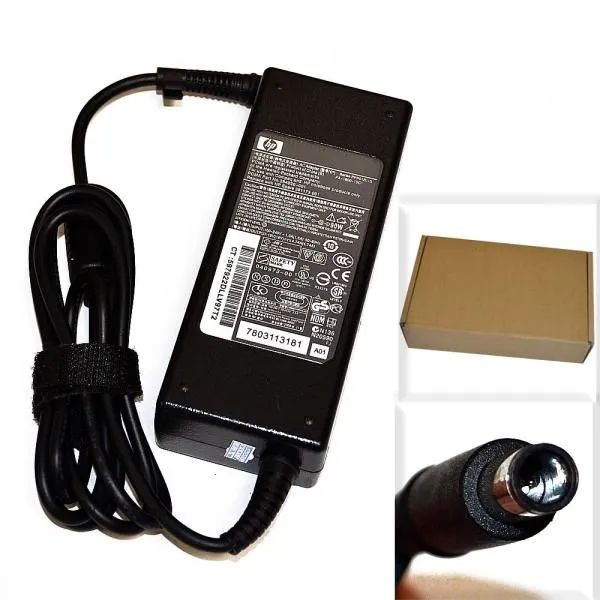 ЗУ для ноутбуков совместим с HP 19V/4,74A (разъем 7,4*5,0 с иглой) (90W) без сетевого кабеля