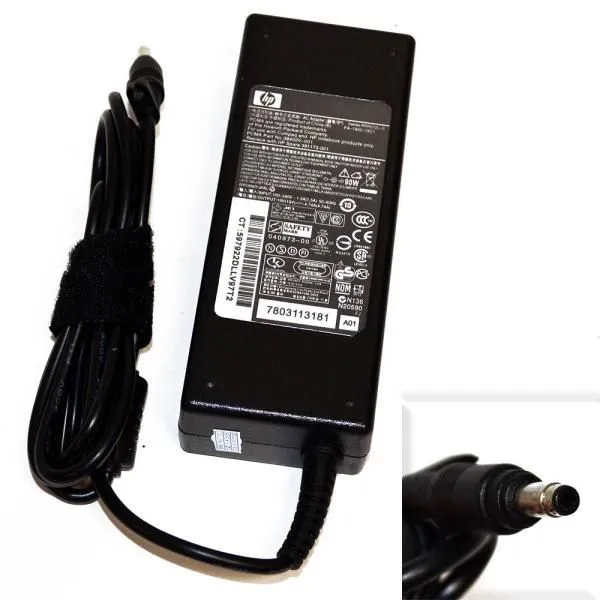 ЗУ для ноутбуков совместим с HP LG 19V/4,74A (разъем 4,8*1,7 конус) (90W) без сетевого кабеля