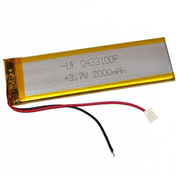 Аккумулятор универсальный 25х100х4 2000mah (0433100p)