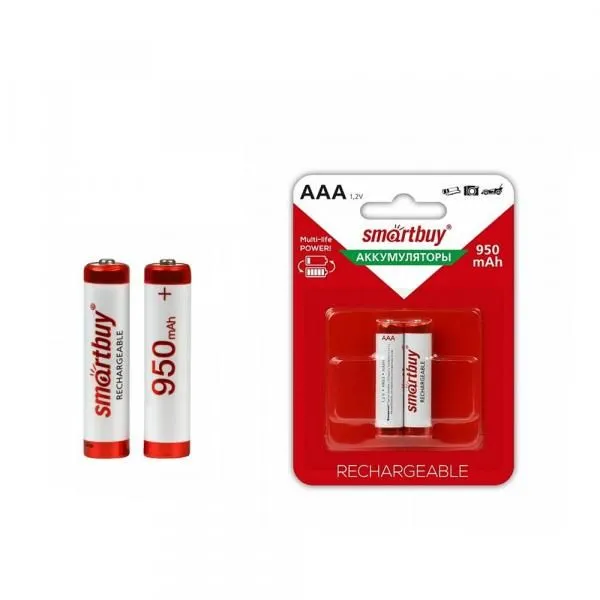 Аккумулятор SmartBuy AAA HR03 950mAh (блистер/2шт)