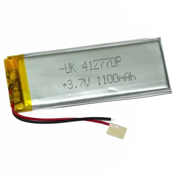 Аккумулятор универсальный 25х75х4 1100mah (412770p)
