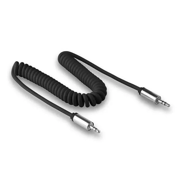 Кабель AUX WALKER WCA-510 черный (1,7м)