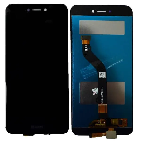 Дисплей совместим с Huawei Honor 8 Lite/P8 Lite 2017/P9 Lite 2017+тачскрин черный (матрица orig)/логотип Huawei/