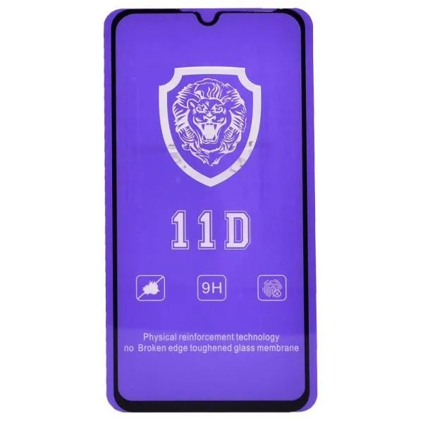 Защитное стекло совместим с Honor 20s/Huawei P30 Lite/Nova 4e 2,5D с рамкой черное /тех.пак/