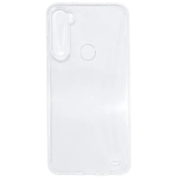 Чехол - накладка совместим с Xiaomi Redmi Note 8/Note 8 (2021) YOLKKI Alma (Алма) силикон прозрачный (1мм)