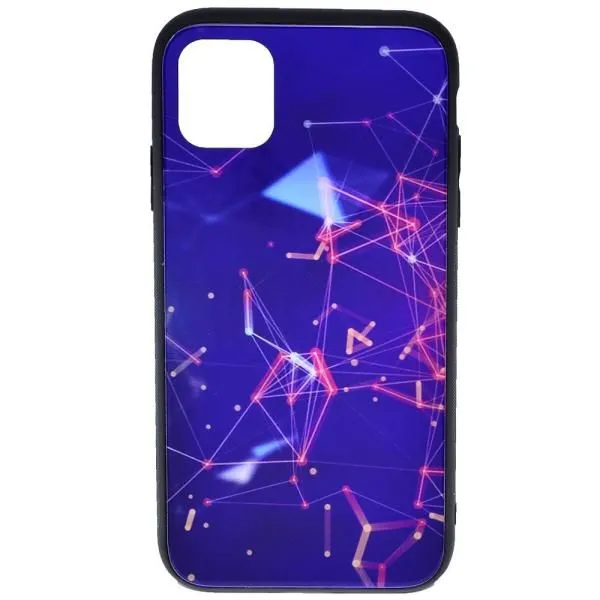 Чехол - накладка совместим с iPhone 11 Pro Max (6.5") "Стеклянный кейс" Созвездие Вид 12