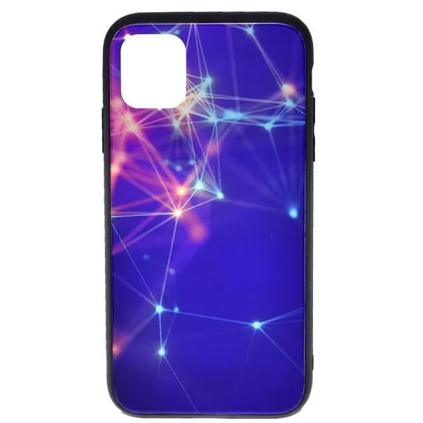 Чехол - накладка совместим с iPhone 11 Pro Max (6.5") "Стеклянный кейс" Созвездие Вид 07