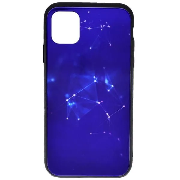 Чехол - накладка совместим с iPhone 11 Pro Max (6.5") "Стеклянный кейс" Созвездие Вид 14