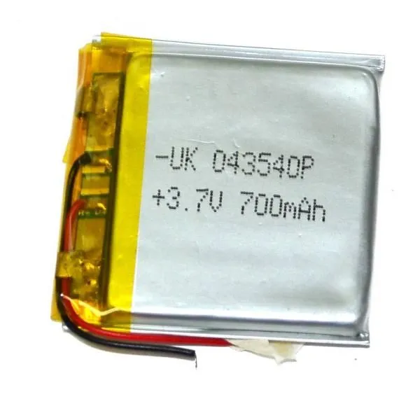 Аккумулятор универсальный 35х40х3 700mah (043540p)