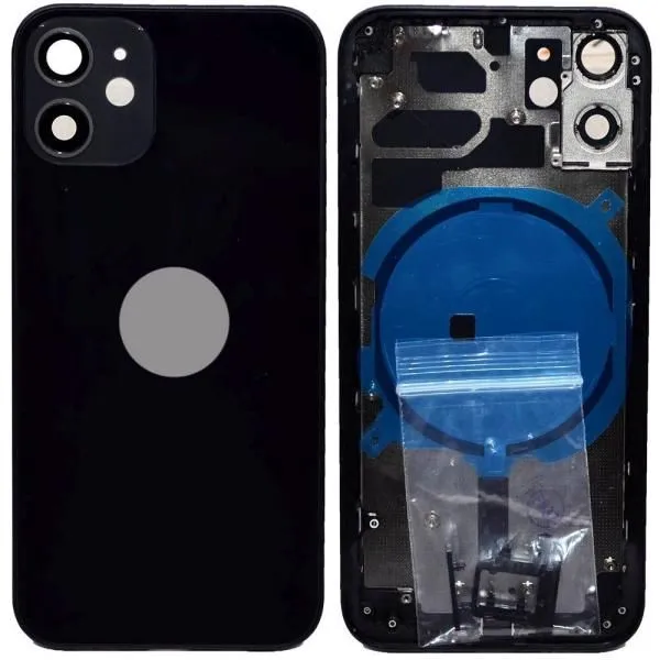 Корпус совместим с iPhone 12 mini High Quality черный (Black)