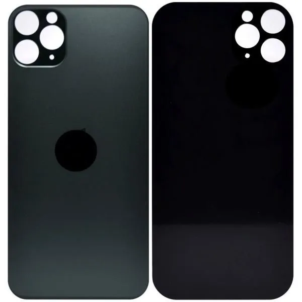 Стекло задней крышки совместим с iPhone 11 Pro Max HighQuality темно-зеленый/полуночный зеленый (Midnight green)