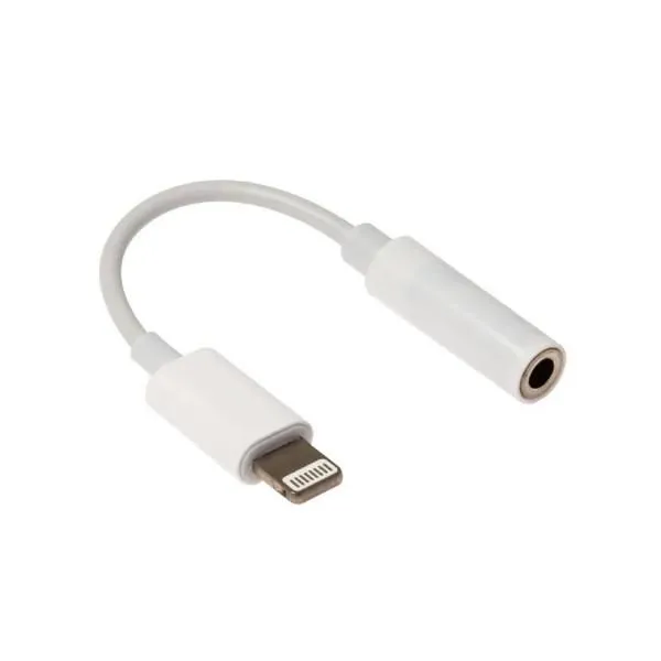 Переходник для наушников WALKER WA-020 8pin/lightning - mini-jack 3.5 (F)