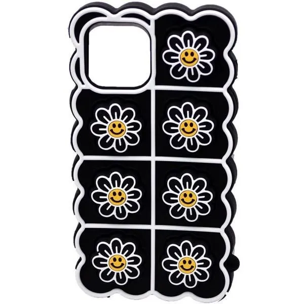 Чехол - накладка совместим с iPhone 12 (6.1") 3D силикон вид 13