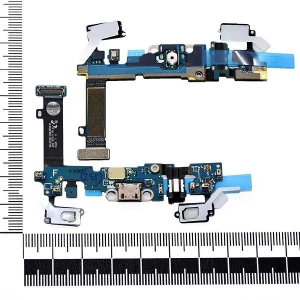Шлейф (плата) совместим с Samsung SM-A710F/Galaxy A7 + системный разъем orig Factory