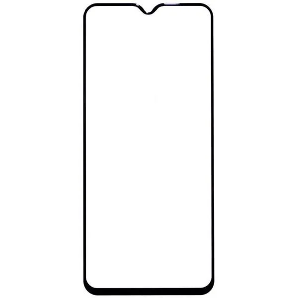 Защитное стекло совместим с Xiaomi Redmi 9/9T YOLKKI Progress 2,5D с рамкой черное /ЁЛКИ/тех.пак.