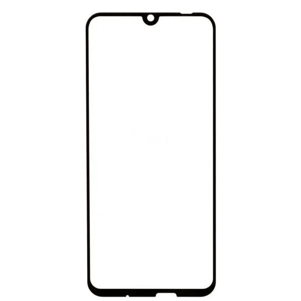 Защитное стекло совместим с Honor 10 Lite/10i YOLKKI Progress 2,5D с рамкой черное /ЁЛКИ/тех.пак.