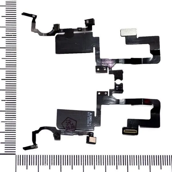 Шлейф совместим с iPhone 12 mini + сенсор + микрофон Original Factory