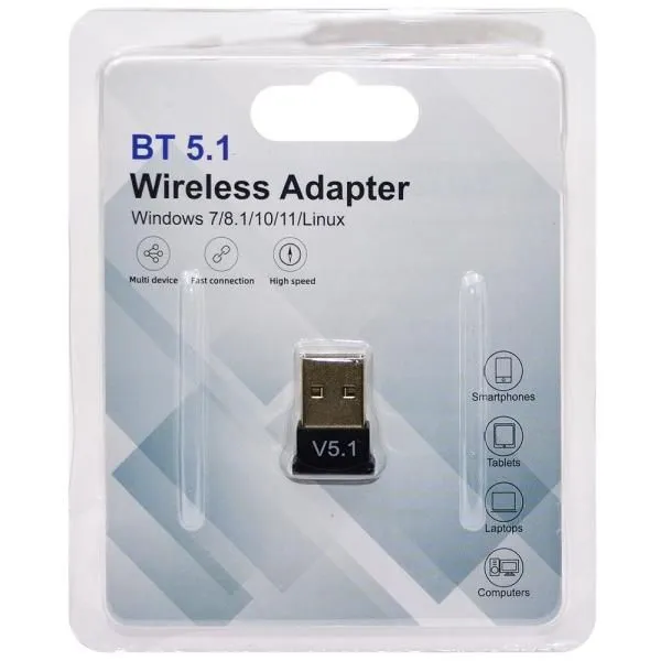 Bluetooth 5,1 USB - адаптер компьютерный