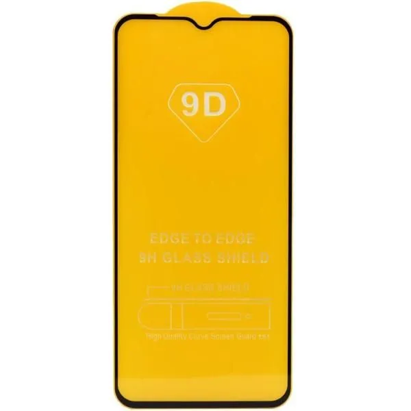 Защитное стекло совместим с Samsung Galaxy A70/A70s SM-A705F/SM-A707FD 2,5D с рамкой черное /тех.пак/