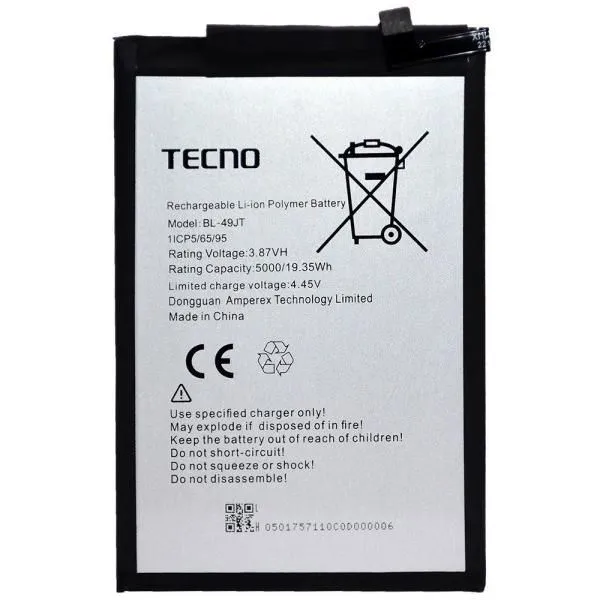 Аккумулятор BL-49JT, совместим с Tecno High Quality/ES