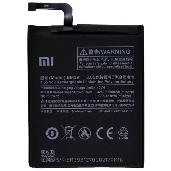 Аккумулятор BM39, совместим с Xiaomi High Quality/ES
