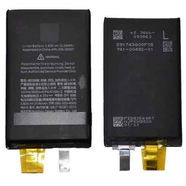 Банка аккумулятор совместим с iPhone Xs Max (с лого) без шлейфа 3174 mAh