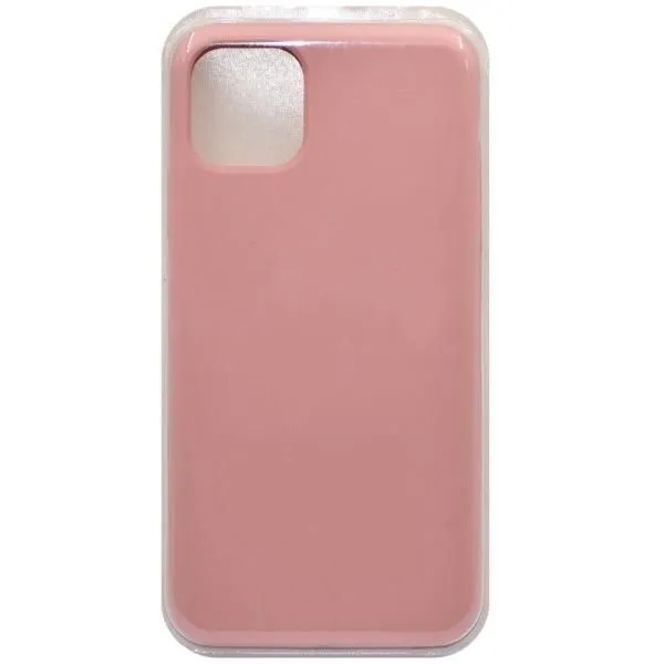 Чехол - накладка совместим с iPhone 11 Pro (5.8") Soft Touch (Софт Тач) пыльно-розовый 12 /с логотипом/