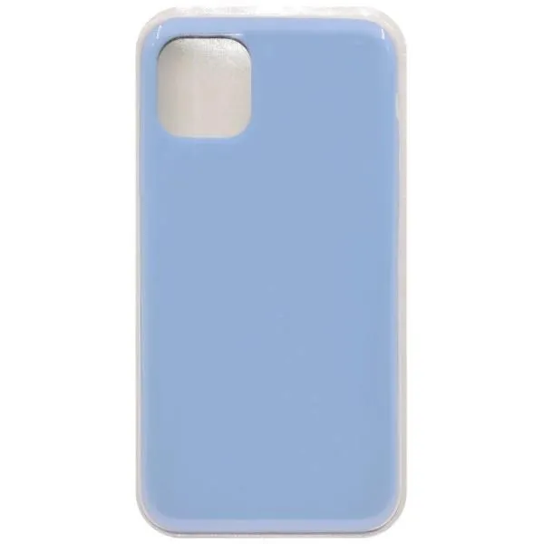 Чехол - накладка совместим с iPhone 11 Pro (5.8") Soft Touch (Софт Тач) пыльно-голубой 44 /с логотипом/
