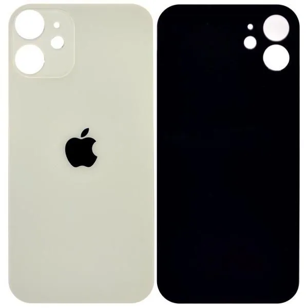 Стекло задней крышки совместим с iPhone 12 mini зеленый (Green)/увеличенный вырез камеры/