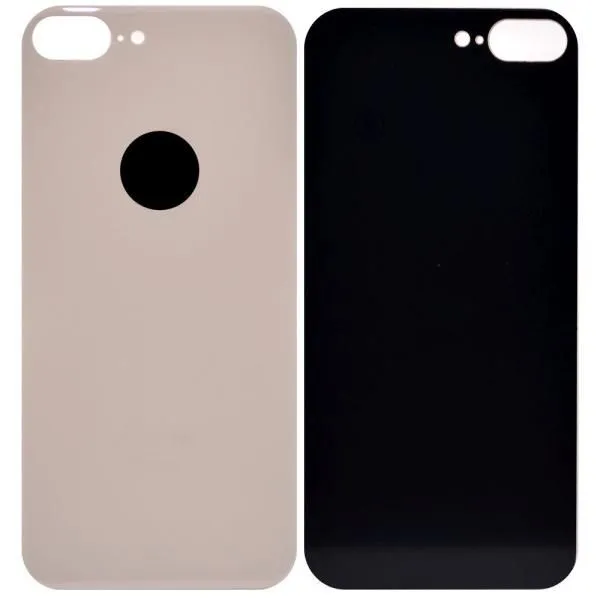 Стекло задней крышки совместим с iPhone 8 Plus золото /увеличенный вырез камеры/