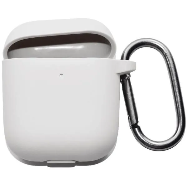 Чехол для AirP 1/2 силикон с карабином белый