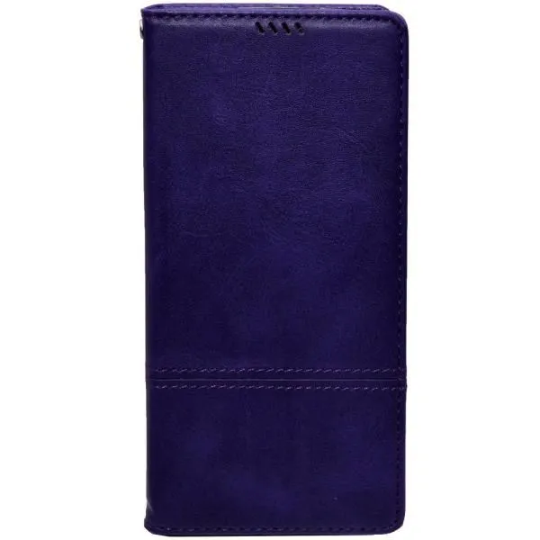 Чехол - книжка совместим с Xiaomi Redmi Note 10/Note 10S YOLKKI Wellington фиолетовый
