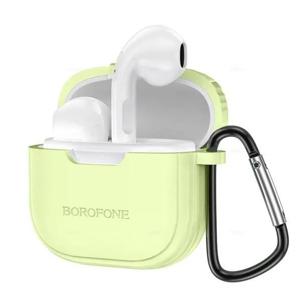 Наушники вставные Bluetooth TWS BOROFONE BW29 светло-зеленый