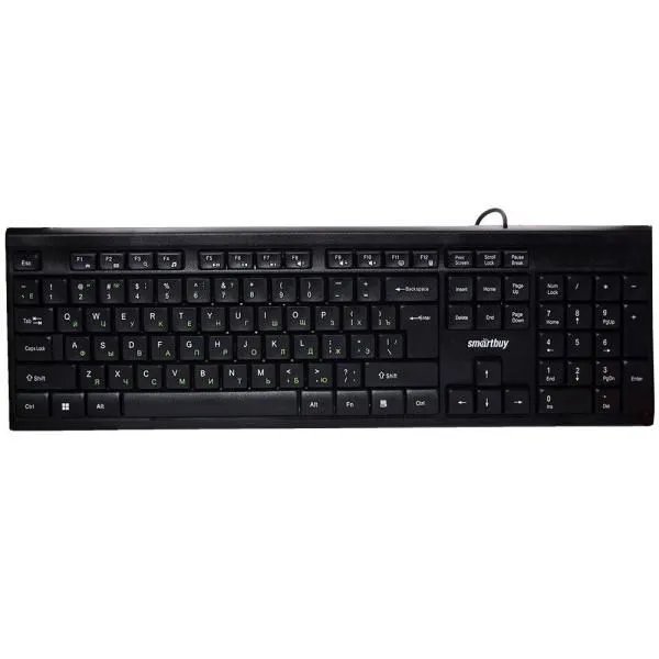 Набор проводной SMARTBUY One 114282 (клавиатура + мышь) черный