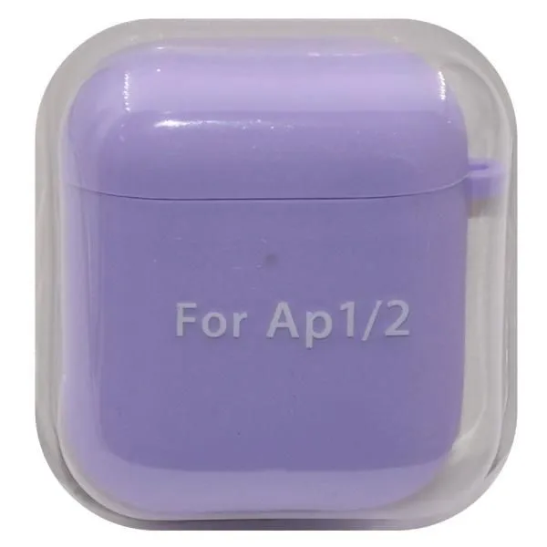 Чехол для AirP 1/2 "Soft Touch" силикон сиреневый