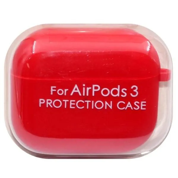 Чехол для AirP 3 "Soft Touch" силикон красный