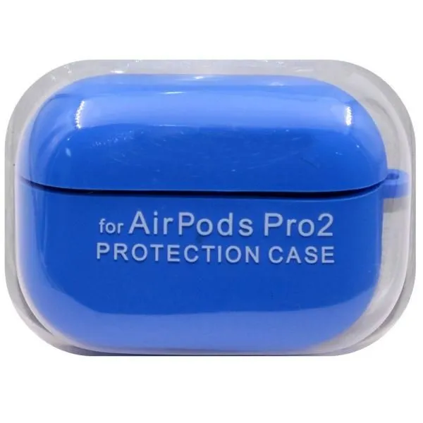 Чехол для AirP Pro 2 "Soft Touch" силикон голубой