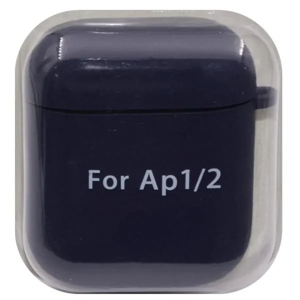 Чехол для AirP 1/2 "Soft Touch" силикон синий