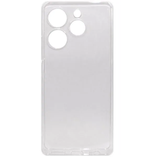 Чехол - накладка совместим с Tecno Spark 10 Pro YOLKKI Alma (Алма) силикон прозрачный (1мм)