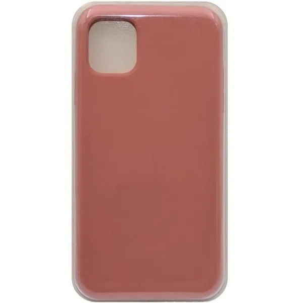 Чехол - накладка совместим с iPhone 11 Pro Max (6.5") Soft Touch (Софт Тач) светло-персиковый 27 /с логотипом/