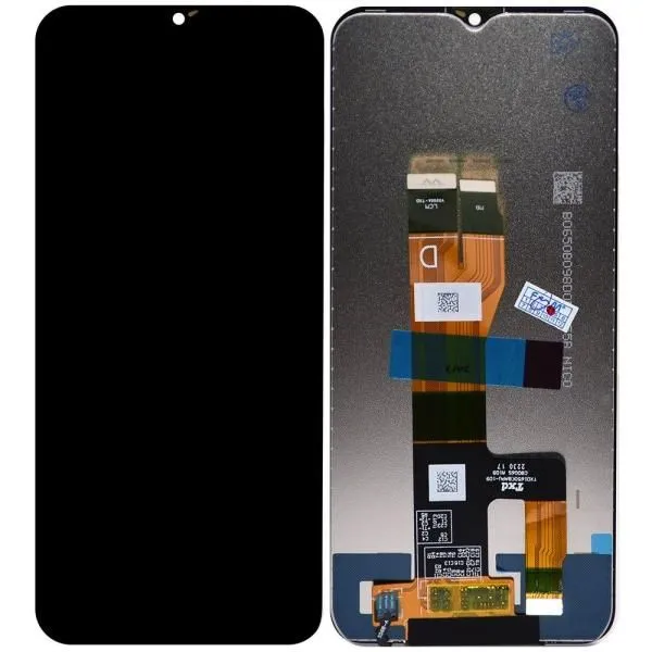Дисплей совместим с Realme C30s (RMX3690) + тачскрин черный ORIG FACTORY