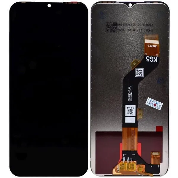 Дисплей совместим с Infinix Smart 6 (X6511) + тачскрин черный (матрица orig)